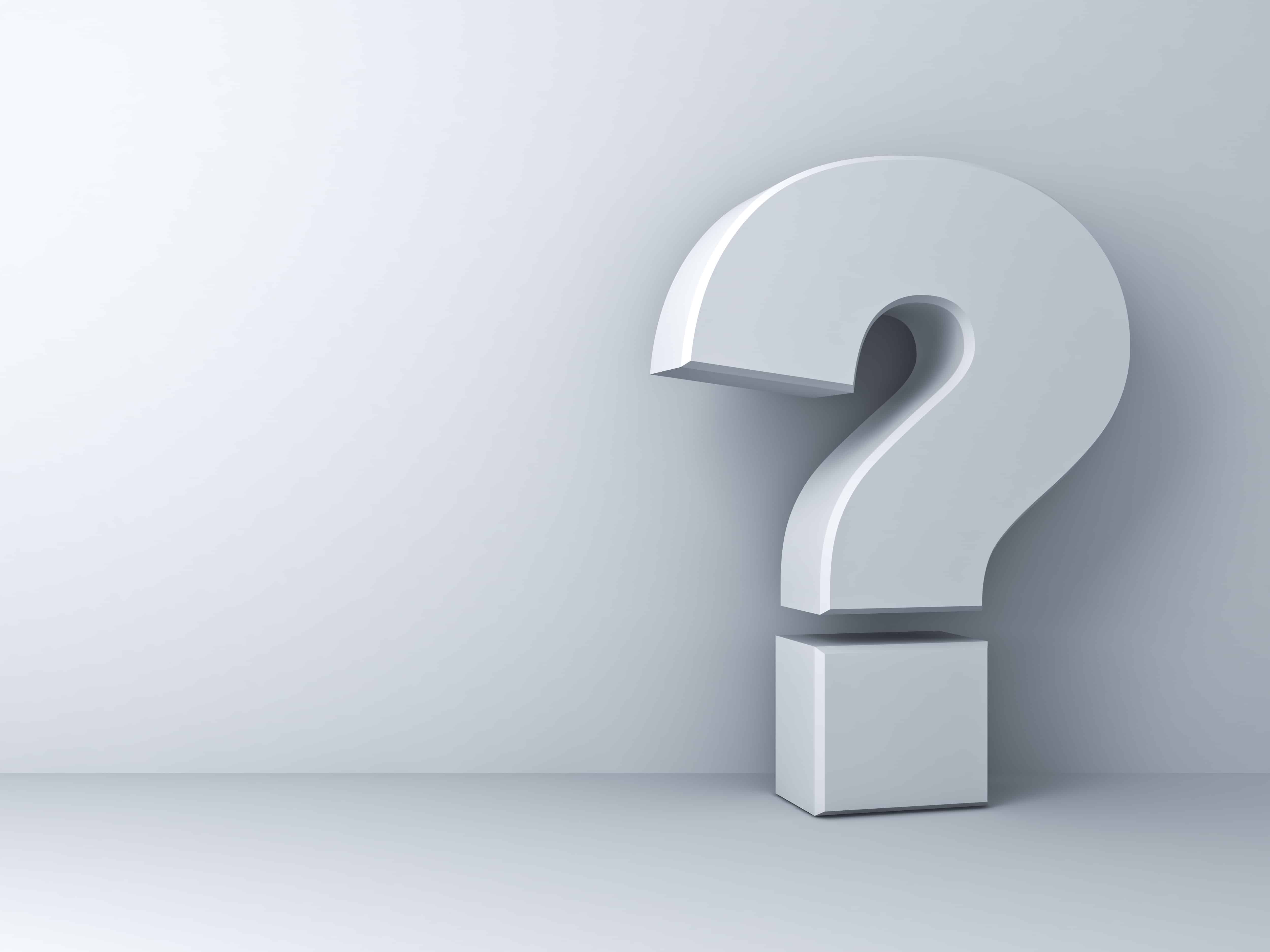 Question Mark Clear Background